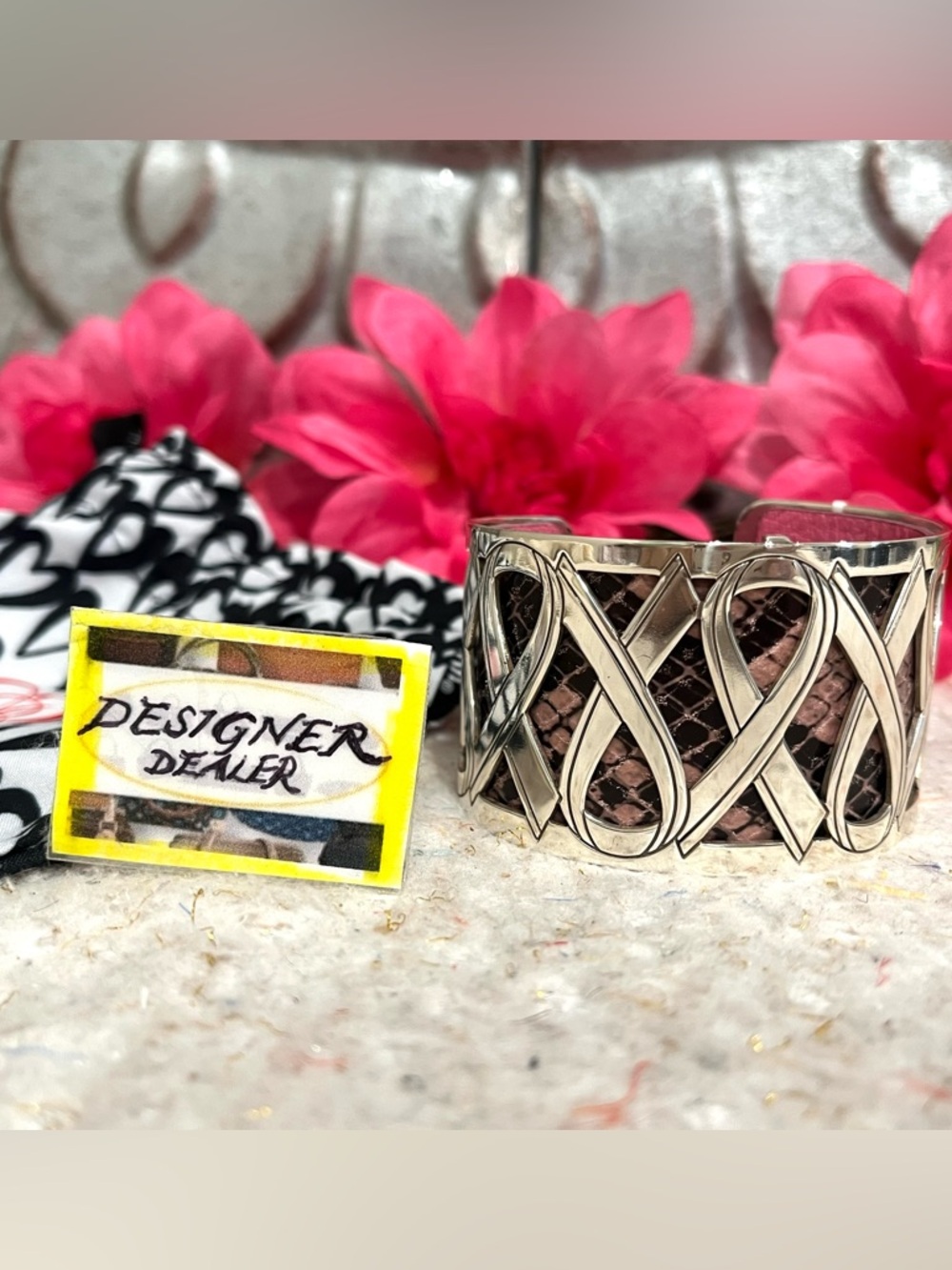 Brighton Cristoff Breast Cancer Awareness Cuff Bracelet